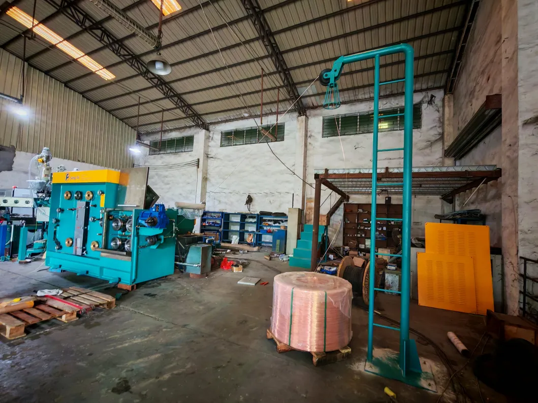 High-Speed 65+40 Tandem Extrusion Line for LAN Cable Production