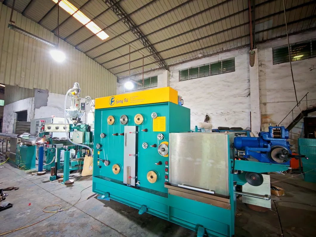 High-Speed 65+40 Tandem Extrusion Line for LAN Cable Production