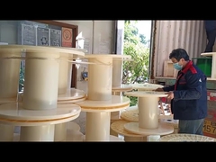 Cabo que torce a carga da máquina e do carretel