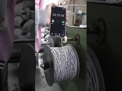 Processo de produção de cabos de rede