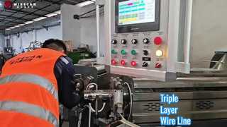 Expandindo a capacidade de fabricação com um P completo baseado em linha de coextrusão de três camadas de 80+60+50mm