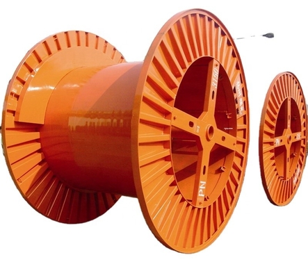 Bobbin Reel de aço ondulado para o fio e a máquina da fabricação de cabos