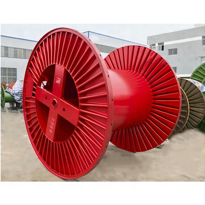 Bobbin Reel de aço ondulado para o fio e a máquina da fabricação de cabos