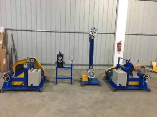 Alto - máquina do rebobinamento do fio de aço carbono com contador do medidor