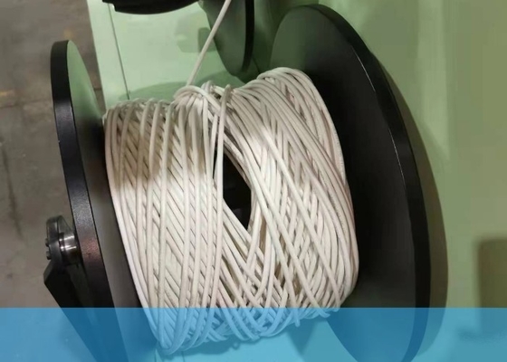 Máquina de enrolar cabos de rede Embolia eficiente em forma de 8 com anéis anti-enrolamento