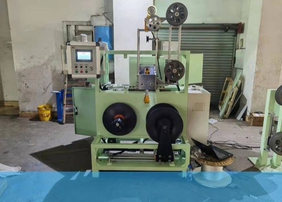 8 figura cabeças do dobro de LAN Cable Winding Machine With