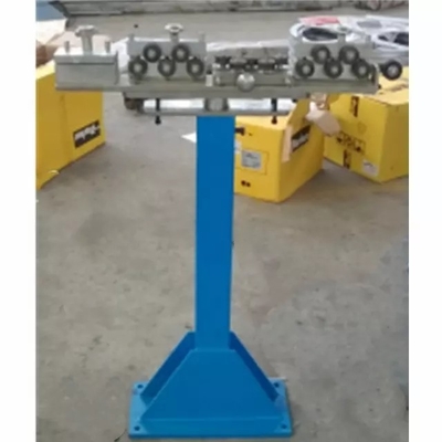 Máquina de Flattenning do fio de aço para a tira de aço no cabo ótico Armoring da fibra