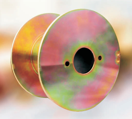 A alta velocidade personalizou a máquina de aço lisa do cabo de Bobbin Spool Reel For Wire