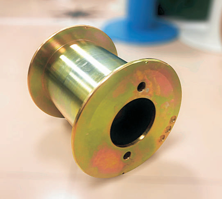 A alta velocidade personalizou a máquina de aço lisa do cabo de Bobbin Spool Reel For Wire