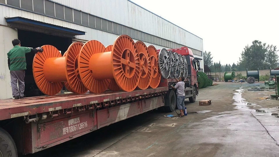 O carretel de cabo de aço industrial corrugou Bobbin For Stranding Machine