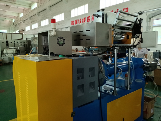 Equipamento de fabricação de alimentação automático do cabo da máquina do fio de /copper do silicone