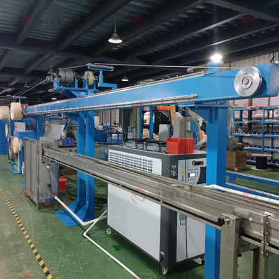 φ90 Linha de extrusão da bainha do cabo de fibra óptica: Solução de fabricação de cabos de alto desempenho