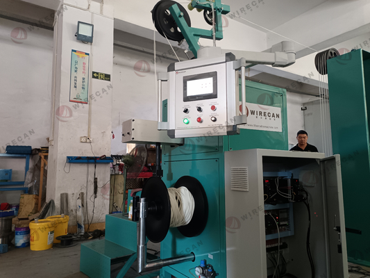 Máquina de enrolar cabos de rede Embolia eficiente em forma de 8 com anéis anti-enrolamento