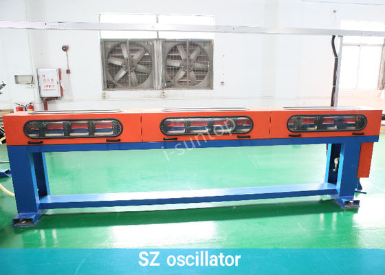 Tipo máquina elétrica do oscilador da SZ da fabricação de cabos da fibra ótica da distribuição