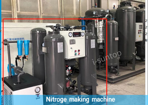 Máquina da coloração e do rebobinamento da fibra de GF-1800 7500W com o nitrogênio que faz a máquina