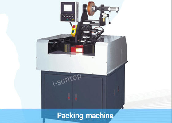 Fio automático do controle 780RPM do PLC que bobina e máquina de embalagem com filme do PVC