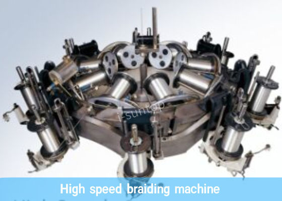 Certificação automática do CE da máquina da trança do cabo coaxial de 150rpm RG59