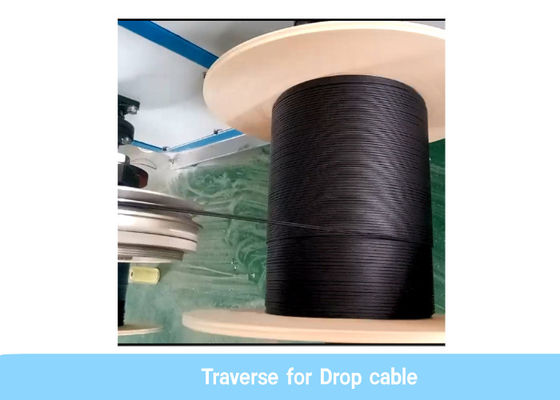 12 máquina do cabo de fibra ótica da gota 190m/Min LSZH do círculo do núcleo FTTH