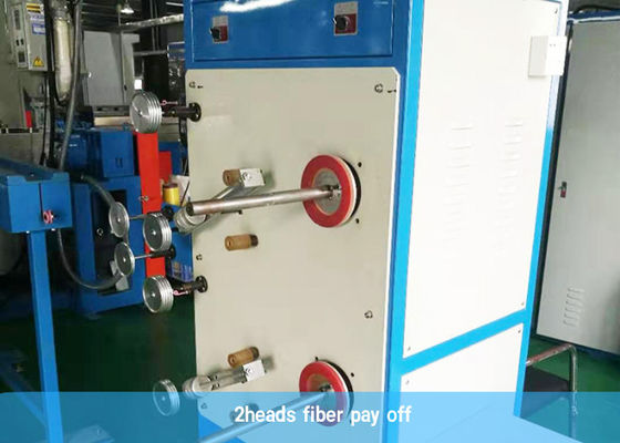 Máquina do cabo de fibra ótica do servo motor 30KW de Danfoss para a fibra protegida apertada