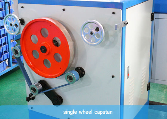 Única linha de produção do cabo de EVA Coating Machine Fiber Optic do fio de aço da cabeça 21kw