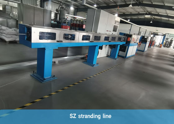 1200/12 de linha de produção do cabo de fibra ótica 1800rpm para o encalhamento da SZ