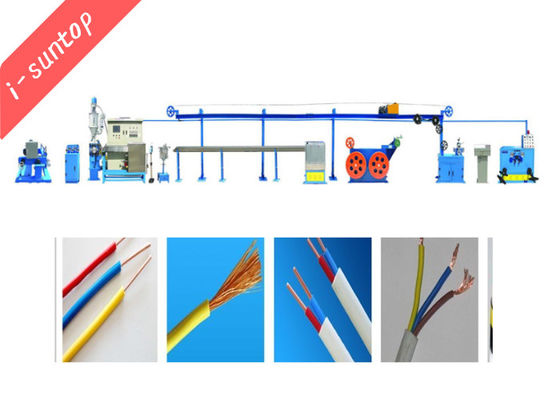PVC que abriga a máquina da extrusão do fio para o quadrado de 1,5/2.5mm