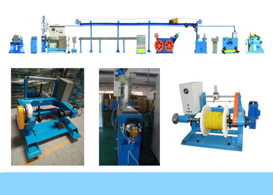Linha DE NYLON do revestimento da máquina da extrusora do cabo de /PVC/PE/LSZH/TPU