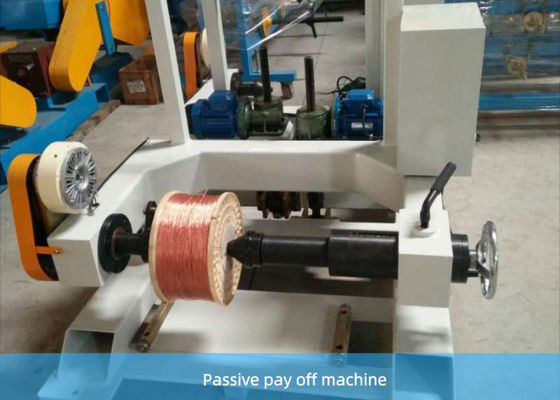 Máquina da extrusora do cabo do PVC da dupla camada 500mpm com condutor de cobre