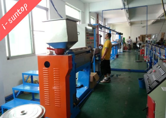 Linha da extrusão de cabo da extrusora do PLA do controle 380V do PLC com impressão 3D