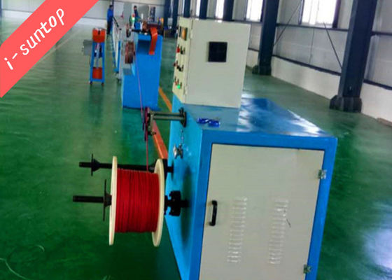 linha de fabricação da extrusão de cabo do silicone da máquina do fio de 15kw 90kg/H