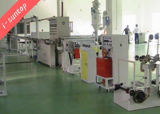 máquina do revestimento do cabo 30kw, máquina da extrusora do fio da camada da isolação