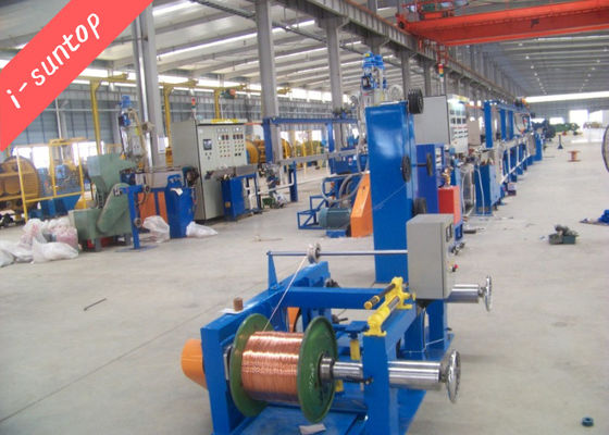 Máquina da extrusora do cabo do PVC da dupla camada 500mpm com condutor de cobre