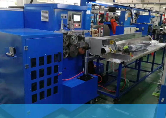Máquina de corte automática do cabo do controle do PLC, 240m/Min Cable Manufacturing Equipment