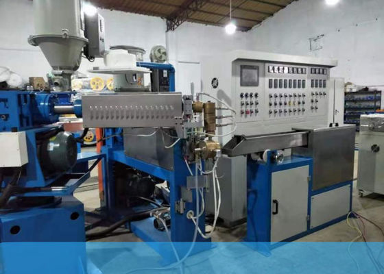 Única máquina elétrica da fabricação de cabos da camada 80kg/H, extrusora do cabo 20HP