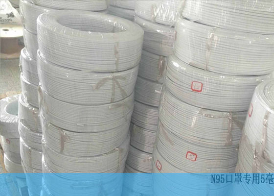 Linha de produção dobro da extrusão de cabo do fio do nariz do núcleo do único núcleo da máscara protetora