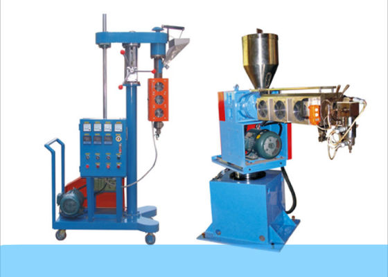 Única máquina elétrica da fabricação de cabos da camada 80kg/H, extrusora do cabo 20HP