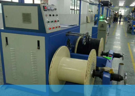 Não fio plástico do halogênio 12mm que faz a linha da extrusão de cabo do PVC da máquina