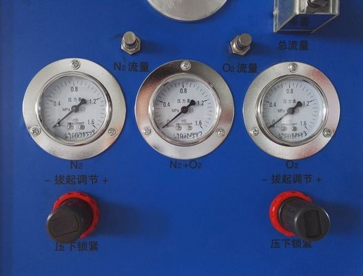 equipamento de testes do cabo do verificador do índice do oxigênio da pureza alta de 100W 0.4mpa