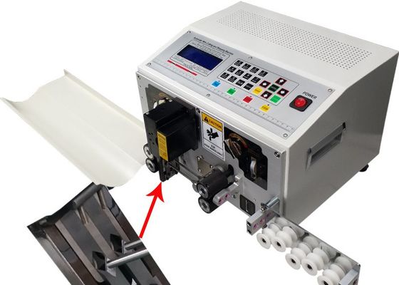 Máquina de descascamento do corte do fio 50HZ de cobre com movimentação de 4 rodas