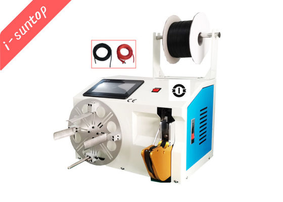 Equipamento de enrolamento semi automático 80W do fio que bobina e máquina de embalagem