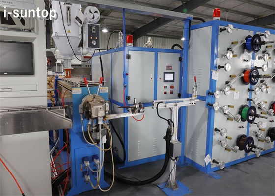 Máquina de revestimento de proteção secundária do cabo de fibra ótica do único modo