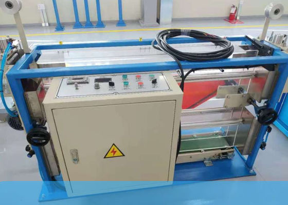 80m/Min máquina de fibra ótica do cabo do acumulador da fita de metal de 3 fases