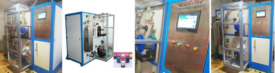 Único equipamento de cura da coloração do cabo de fibra ótica do dispositivo