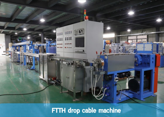 tipo quadrado máquina de 2*5mm do cabo de fibra ótica da gota de FTTH