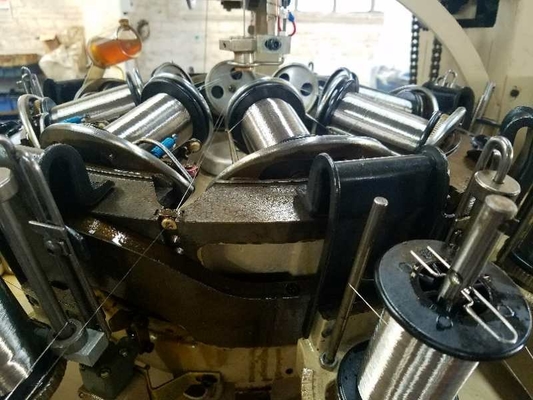 Máquina de entrançamento de 16 Spiddles para o cabo coaxial/Lan Cable