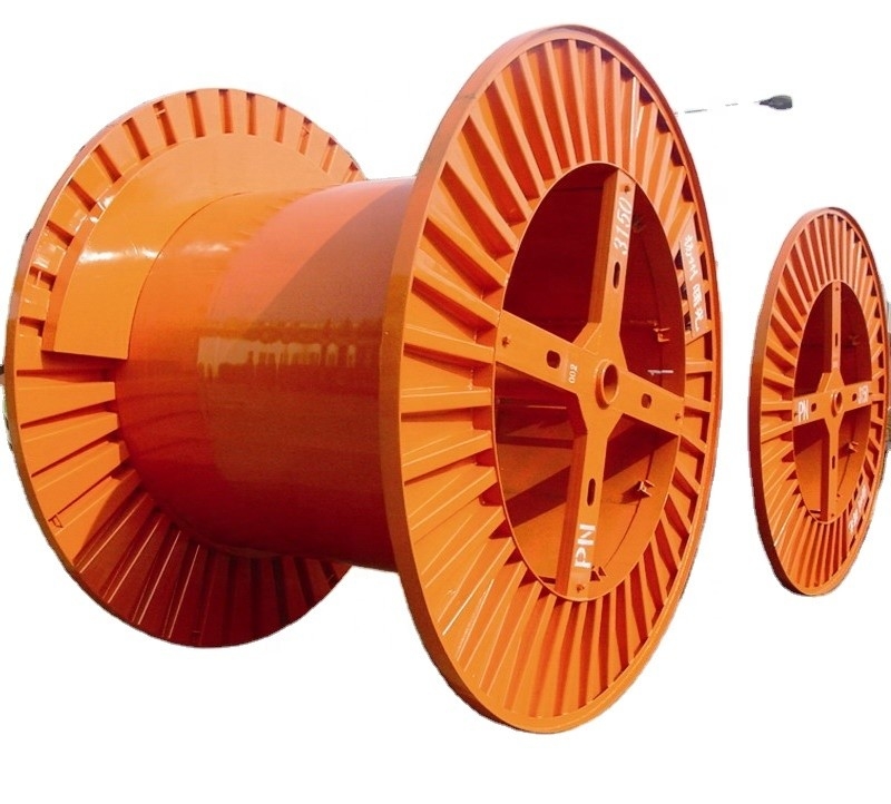 Bobbin Reel de aço ondulado para o fio e a máquina da fabricação de cabos