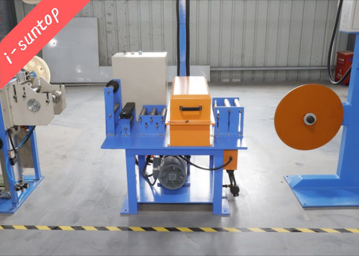 máquina do cabo de fibra ótica de 100mm 70m/Min Aluminum Tape Corrugating Machine
