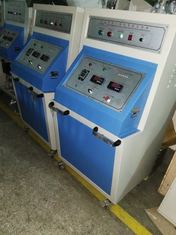 A frequência de poder do fio do equipamento de testes do cabo da C.A. 220V suporta a máquina de testes da tensão